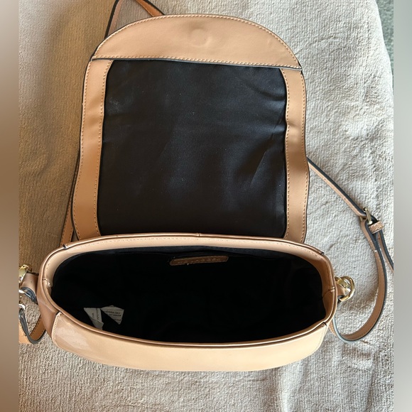 KC Jagger Women's Sylvie Saddle Bag in Camel - Picture 14 of 15